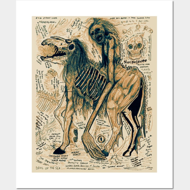 Nuckelavee - Wilting Wall Art by Ballyraven